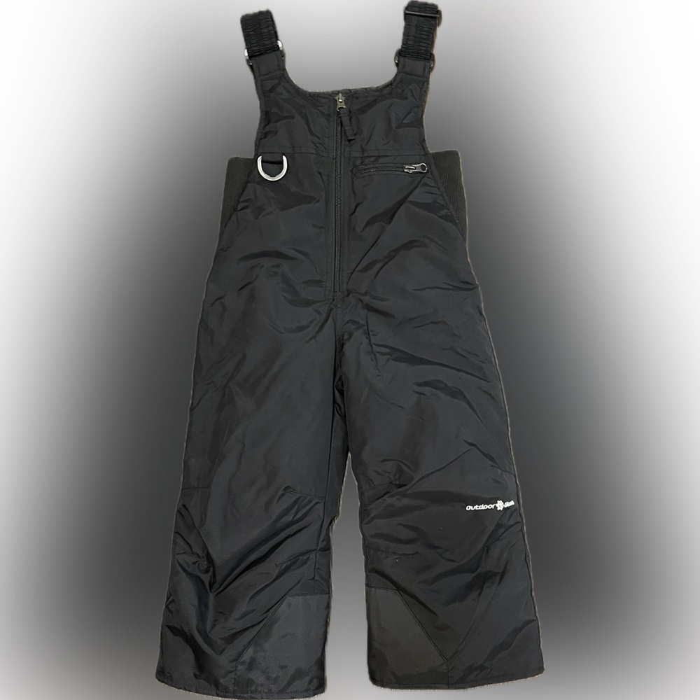 Outdoor Gear Black Puffer Overalls | Sz 3T